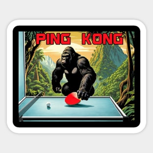 Ping Kong Sticker